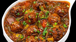 होटल जैसा वेज मंचूरियन का सबसे आसान तरीका  Veg Manchurian Recipe  Manchurian RecipeKabitaskitchen [upl. by Gar]