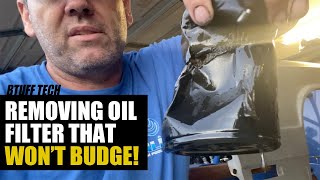 Revolutionary Trick for Removing Stuck Oil Filters  See How Easily It Can Be Done [upl. by Kulseth421]