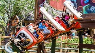 Barnstormer Ride Along  Fantasyland  Magic Kingdom  Walt Disney World [upl. by Iba]