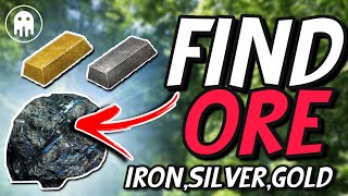 FIND Iron Silver amp Gold EASY  New World [upl. by Aicelav664]