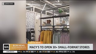 Macys smallformat stores coming in 2024 [upl. by Aiyn]