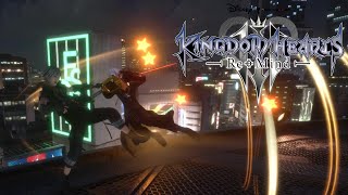 【KH3 Mod】AR 若ノートシオン マールーシャ 謎の男vsヨゾラ  Young Xehanort Xion Marluxia Mysterious Figure vs Yozora [upl. by Jonell]