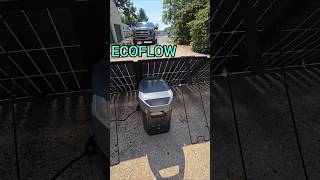 ECOFLOW DELTA 2  220W SOLAR PANEL ecoflow power technology shorts short solar [upl. by Alikee137]