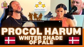 First Time Hearing Procol Harum A Whiter Shade of Pale in Denmark Reaction A FULL MUSIC EXPERIENCE [upl. by Eirojram]