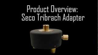 Seco Tribrach Adapter with Rotating Center [upl. by Assiroc245]