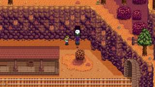 What to do to  Statue in Train Station  Stardew Valley [upl. by Einnahc]