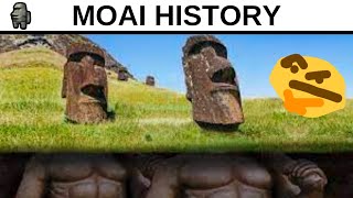 The incredible history of Moai 🗿🤓 [upl. by Noid]