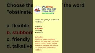 Comprehensive Civil Service Examination Reviewer 2024 shorts civilservicereview [upl. by Norval]