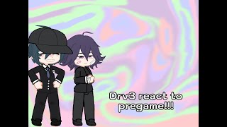 Danganronpa V3 react to pregames  Saiouma  Amamatsu [upl. by Aihsenrad599]