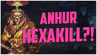 ANHUR HEXAKILL RANKED SMITE S10 [upl. by Aarika]