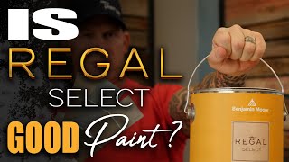 Is Benjamin Moore Regal Select GOOD PAINT Paint Review 2023 [upl. by Gwenora]