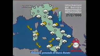 Meteo Unomattina  21 febbraio 1996 [upl. by Percival779]