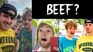 The Logan Paul TommyInnit beef… [upl. by Shenan]