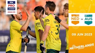 FIH Hockey Pro League 202223 Netherlands v Australia Men Game 1  Highlights [upl. by Aisac]