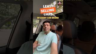 Least Selling cars in India october2024 carsales leastsellingcars [upl. by Aerdnaek958]