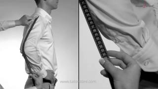 How to measure your arm length  Measurement guide  Mens body measurements [upl. by Nimesh]