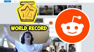 Reddit Gold Speedrun World Record [upl. by Ydnat]