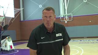 Former NBA Star Dan Majerle shows The Quick shooting drill [upl. by Lozano377]