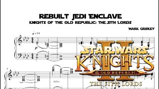 Rebuilt Jedi Enclave  Knights of the Old Republic The Sith Lords [upl. by Ecnarf979]