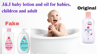 How to know the Original Johnson and Johnson baby oil original babymoisturizer johnsonsbaby [upl. by Naitirb]