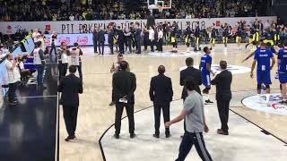 Zeljko Obradovic didnt shake hands with Ergin Ataman again [upl. by Pruchno618]