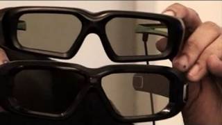 Review NVIDIA stereoscopic 3D glasses [upl. by Lecia776]