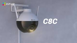 EZVIZ C8C  First Outdoor PanTilt Camera [upl. by Geilich]