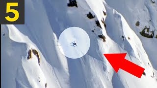 Top 5 Biggest Skiing Wipeouts [upl. by Anahsohs]