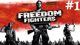 Freedom Fighters PC Gameplay Walkthrough Part 1  Starting A Brand New Mission [upl. by Ihcur]