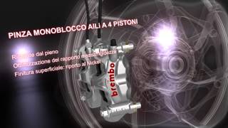 I segreti dellimpianto frenante Brembo per la MotoGP [upl. by Neerac592]