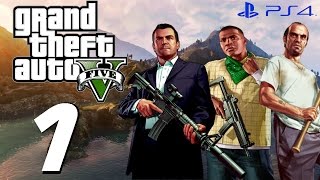 Grand Theft Auto V PS4  Walkthrough Part 1  Prologue [upl. by Eidroj667]