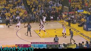 NBA Finals Game 2 Highlights End of 3rd Quarter Cavs vs Warriors 2018 [upl. by Ykceb]