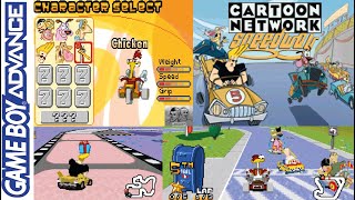 Cartoon Network Speedway GBA  CampM Playthrough [upl. by Race10]