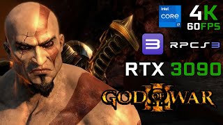 God Of War III RPCS3 4K 60FPS ┃RTX 3090  i714700K [upl. by Collin]