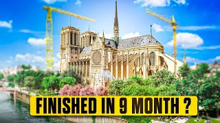 NotreDame de Paris  How is progress at the site [upl. by Nosimaj]