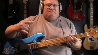 Iron Maiden The Clairvoyant Bass Cover with Notes amp Tablature [upl. by Relluf447]