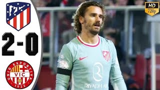 Atletico Madrid 20 Vic  2024 La Liga Highlights [upl. by Cohligan]