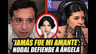 NODAL REACCIONA a CAZZU DEFIENDE el DESCARO de ANGELA AGUILAR [upl. by Ezeerb]