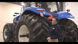 T8 Series Tractors Fender Mounted Controls [upl. by Holmann]