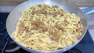 PASTA CON RAGU BIANCO DI CARNE [upl. by Atinnor]