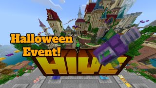 Doing the Minecraft Bedrock Hive Server Halloween Quest [upl. by Remle405]