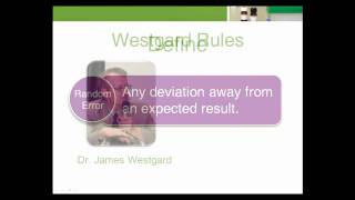 Chapter 3 LeveyJennings Charts amp Westgard Rules [upl. by Oribella]