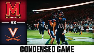 Maryland vs Virginia Condensed Game  2024 ACC Football [upl. by Borden]