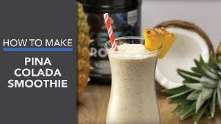 Piña Colada Smoothie with Keto Protein™ Vanilla [upl. by Medardas354]