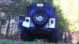 Jeep Wrangler X 40L straight pipe exhaust and walk around [upl. by Joub]