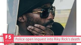 Police open inquest into Riky Rick’s death [upl. by Sivle]