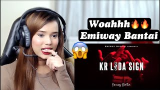 EMIWAY BANTAI  KR LDA SIGN OFFICIAL MUSIC VIDEO EXPLICIT  REACTION [upl. by Ecinwahs]