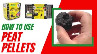 How to Use Jiffy Peat Pellets to Start Seeds [upl. by Audras]