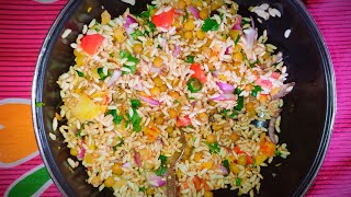 MURMURA CHAAT RECIPE  MURMURA MATAR CHAAT RECIPE BY GUDDU LUCKYS KITCHEN [upl. by Yrehcaz589]