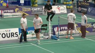 BC Chambly Oise vs TBR Match 3 MS Group  ECC2016 [upl. by Ellerehs10]